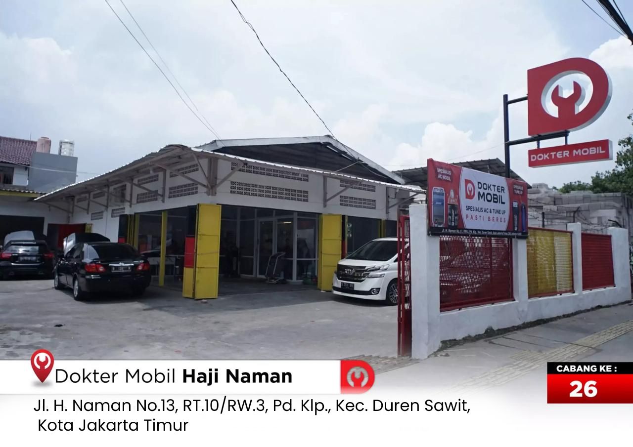 Lokasi & Kontak Dokter Mobil Haji Naman​