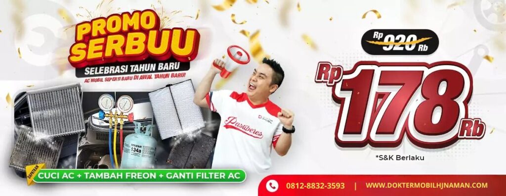 Promo Cuci AC 178 Ribu: Segarkan Kabin Mobil Anda Sekarang!