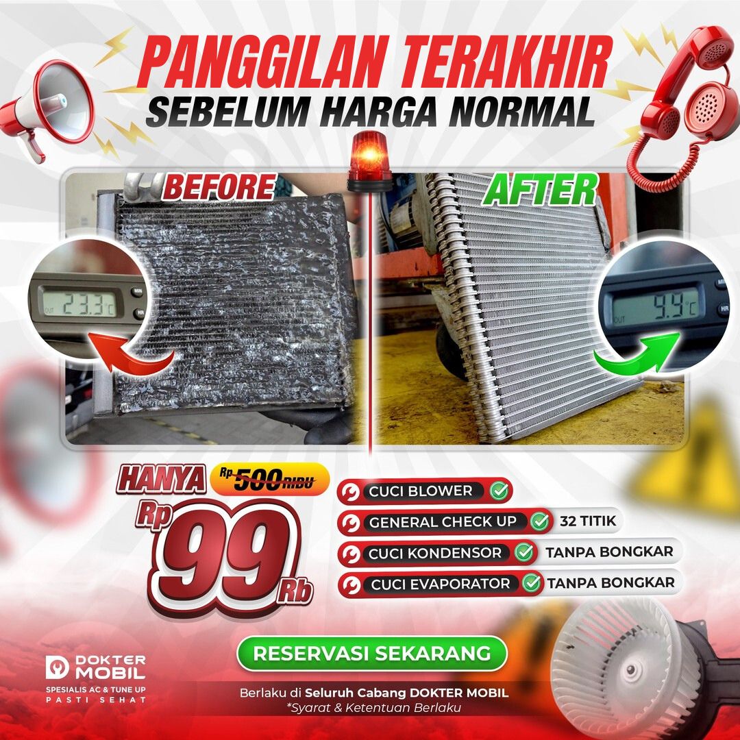 PROMO CUCI AC 99 RIBU