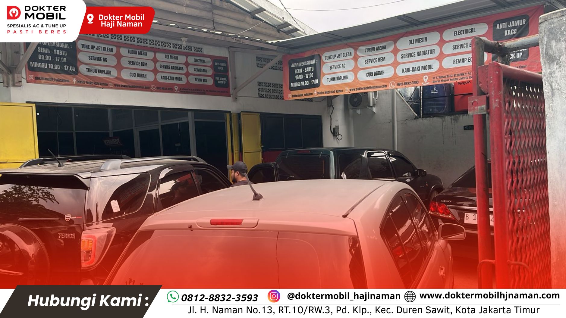 Bengkel Toyota Jakarta Timur Terpercaya – Dokter Mobil Haji Naman