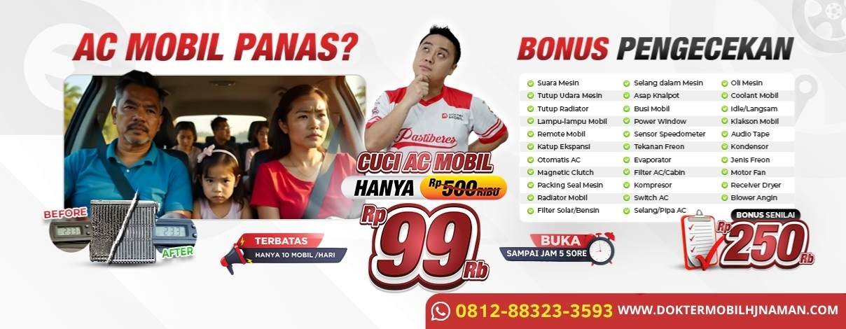 Bengkel Spesialis AC Mobil Terbaik
